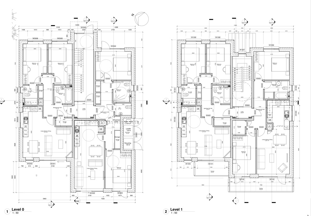 742-C-101---Apartment-Plans_Sheet-1