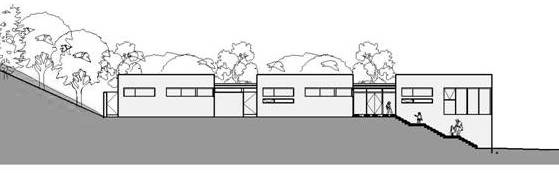 Gooldshill - Creche and Community Centre Section Drawing colour