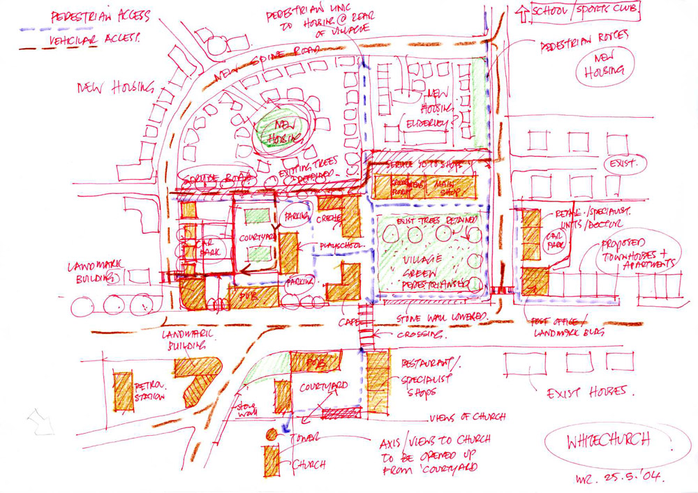 Whitechurch-Village---MR-sketch